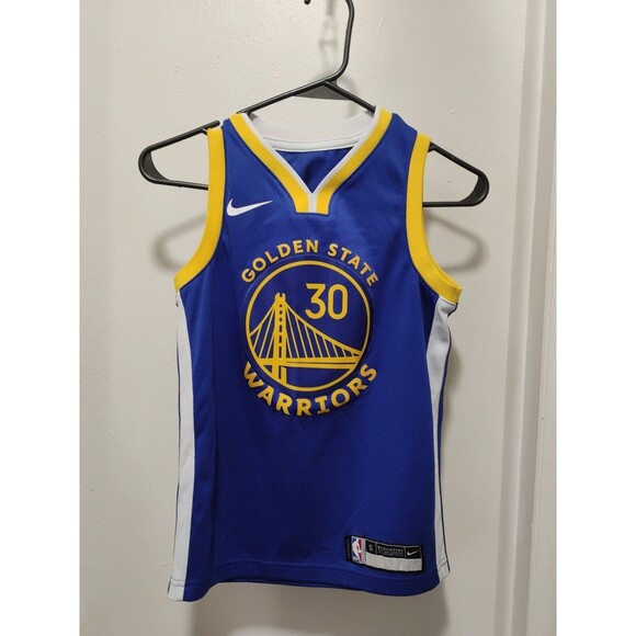 Nike Golden State Warriors Stephen Curry 30 Jersey Dri Fit Mens Size S - Picture 14 of 16